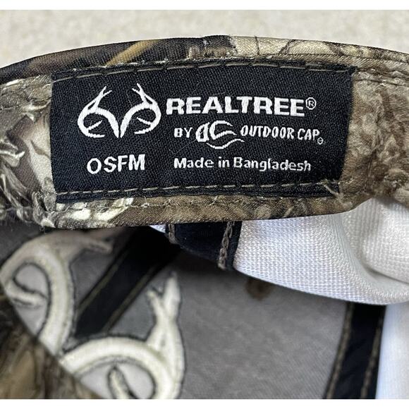 REALTREE Adjustable Camouflage Cap/Hat Outdoor Hunting Casual Wear OSFM - Picture 8 of 9